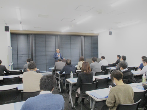 写真：ユニフォームソムリエ検定のようす