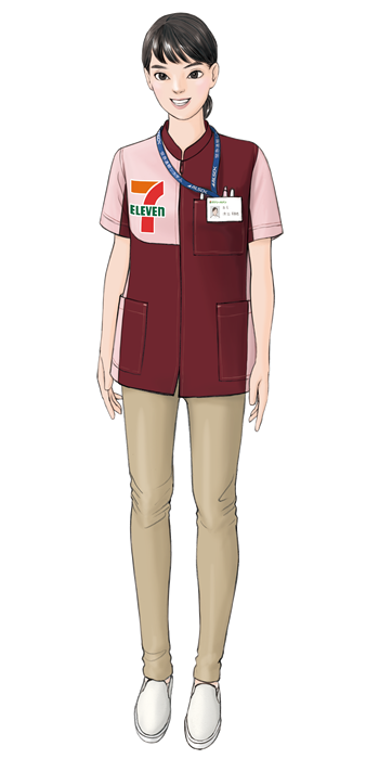 コンビニスタッフ（女性）