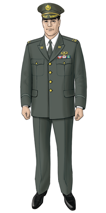 二等陸佐　幹部常装冬服