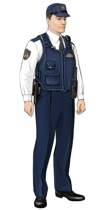 巡査部長　合服