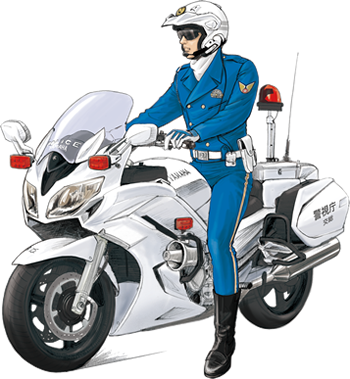 白バイ隊　交通乗車服