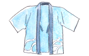 神事における法衣「巫女さん」